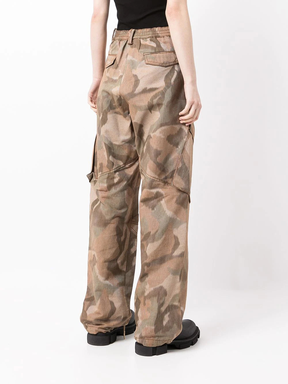 Dion Lee Ikat Camo Cargo Trousers