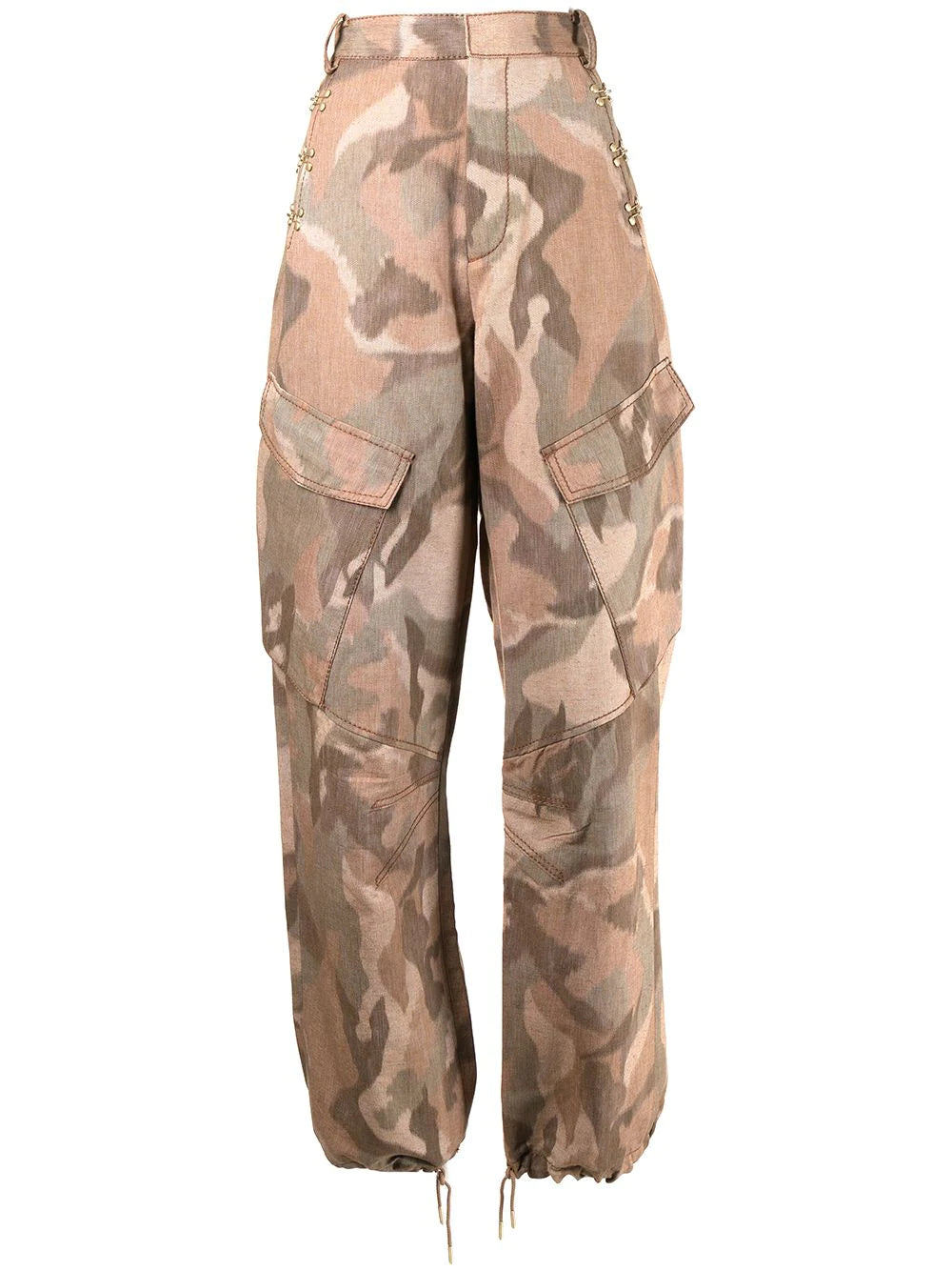 Dion Lee Ikat Camo Cargo Trousers