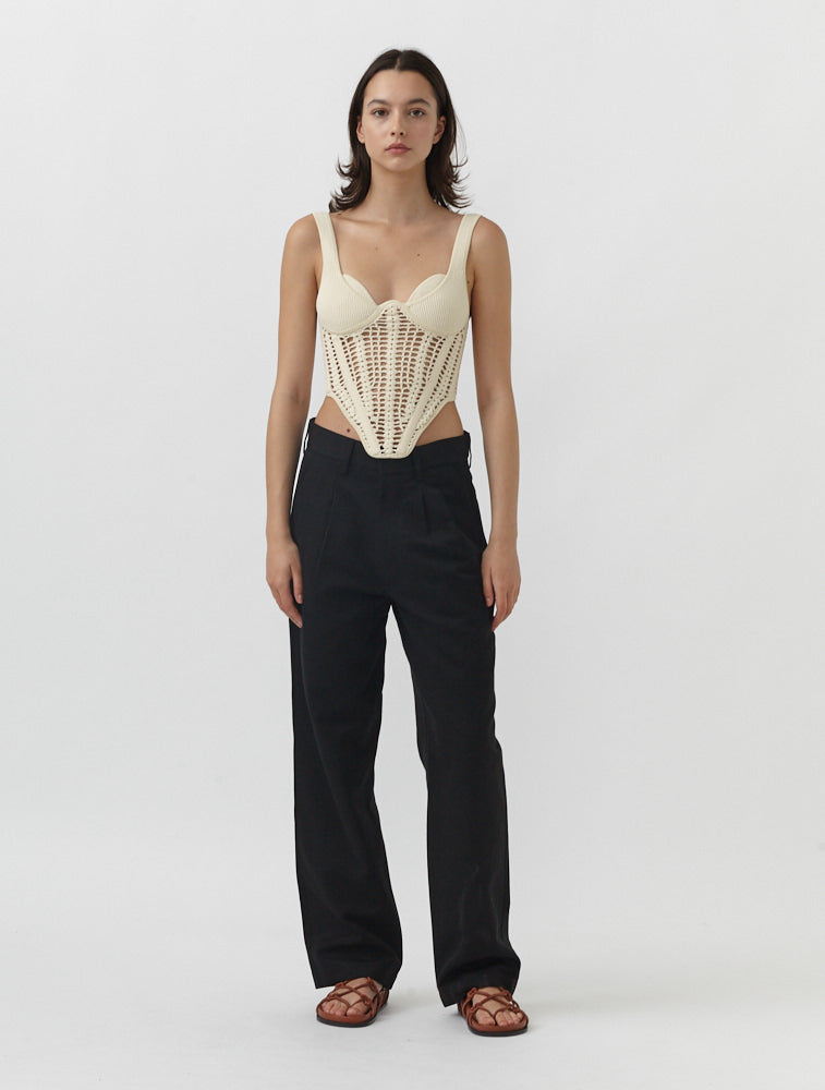 Dion Lee Crochet Corset