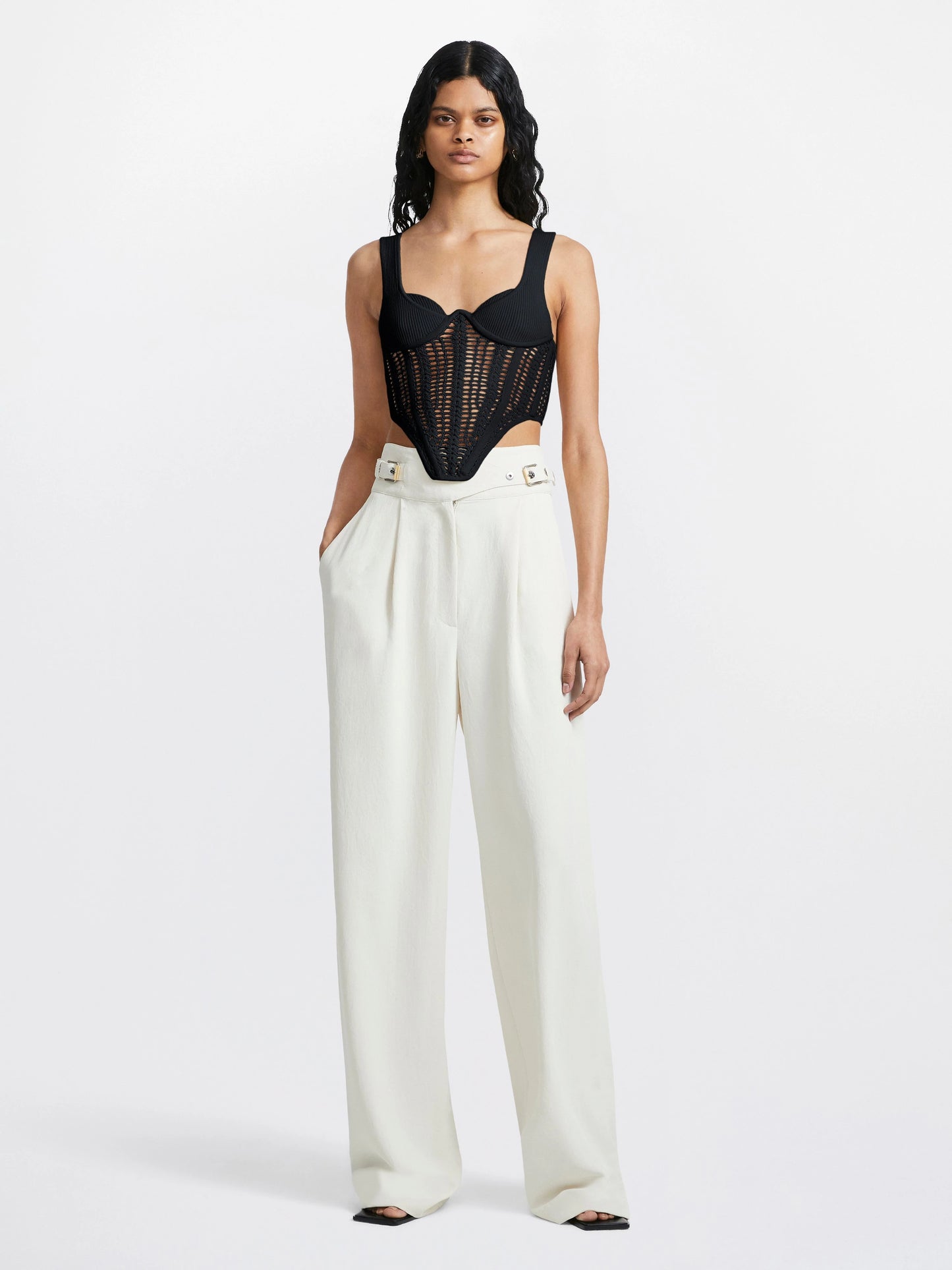 Dion Lee Crochet Corset