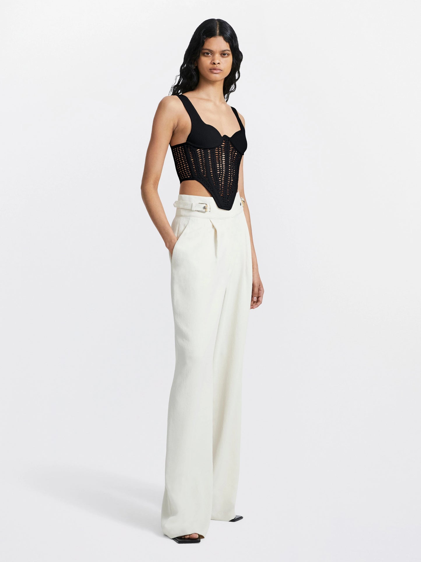 Dion Lee Crochet Corset
