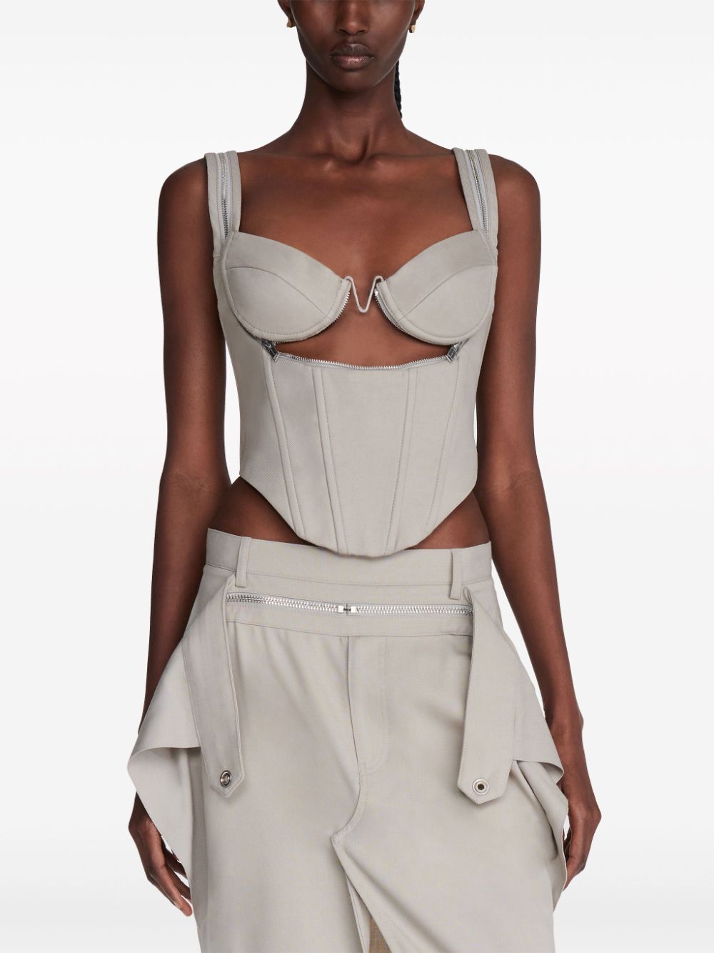 Dion Lee Zip Underwire Corset