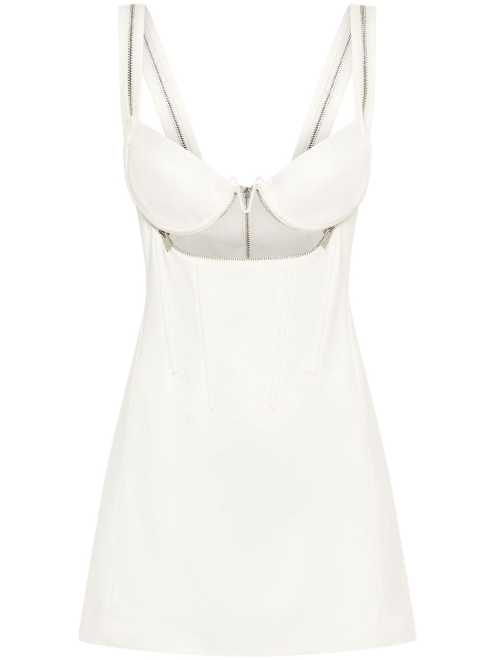 Dion Lee Zip-Detail Cut-Out Minidress