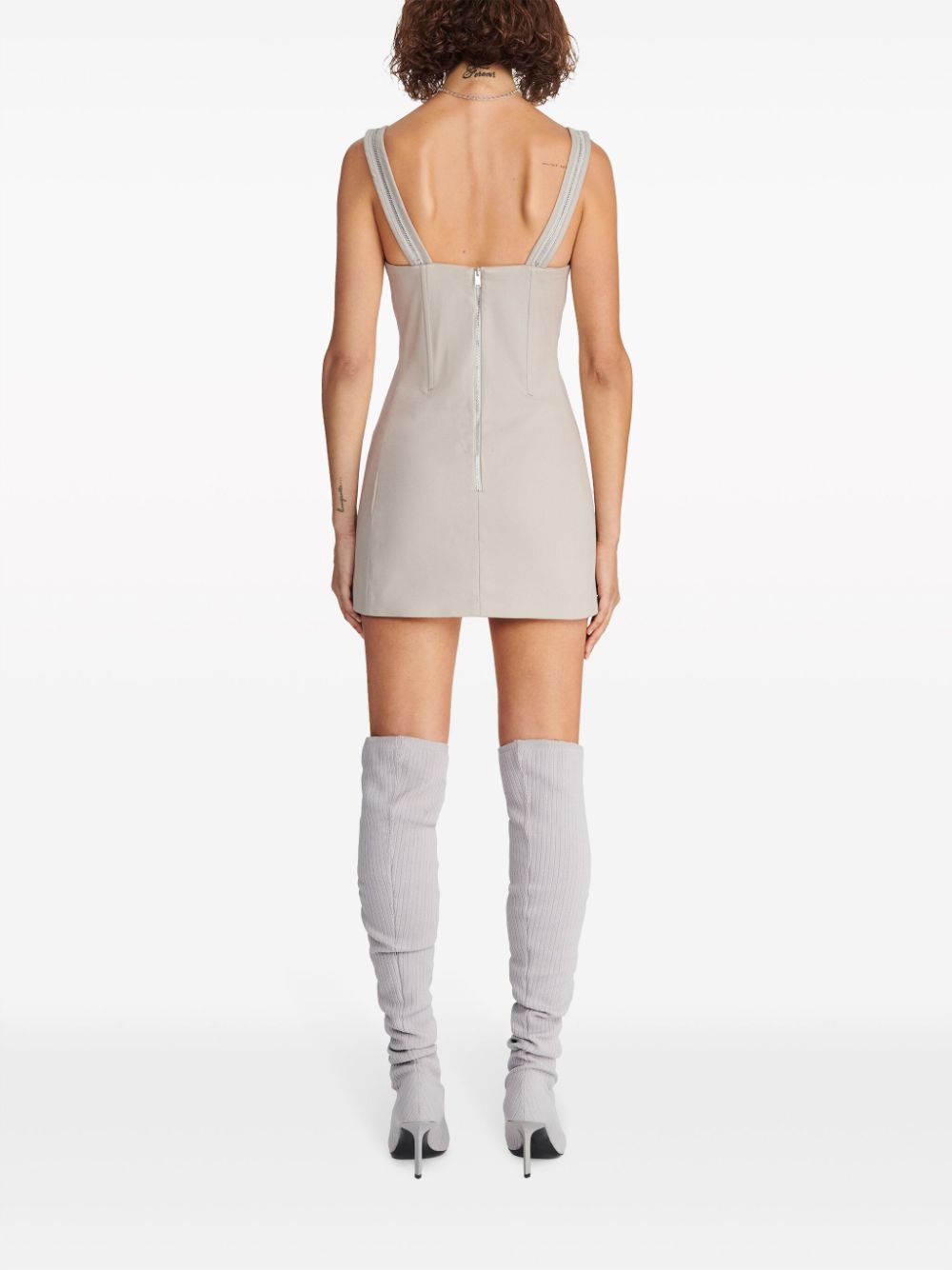 Dion Lee Zip-Detail Cut-Out Minidress