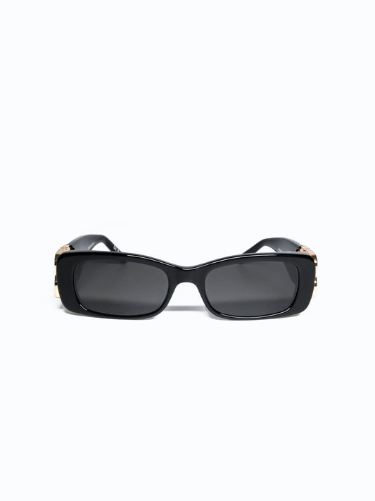 Balenciaga Eyewear BB0096S BB-plaque Sunglasses