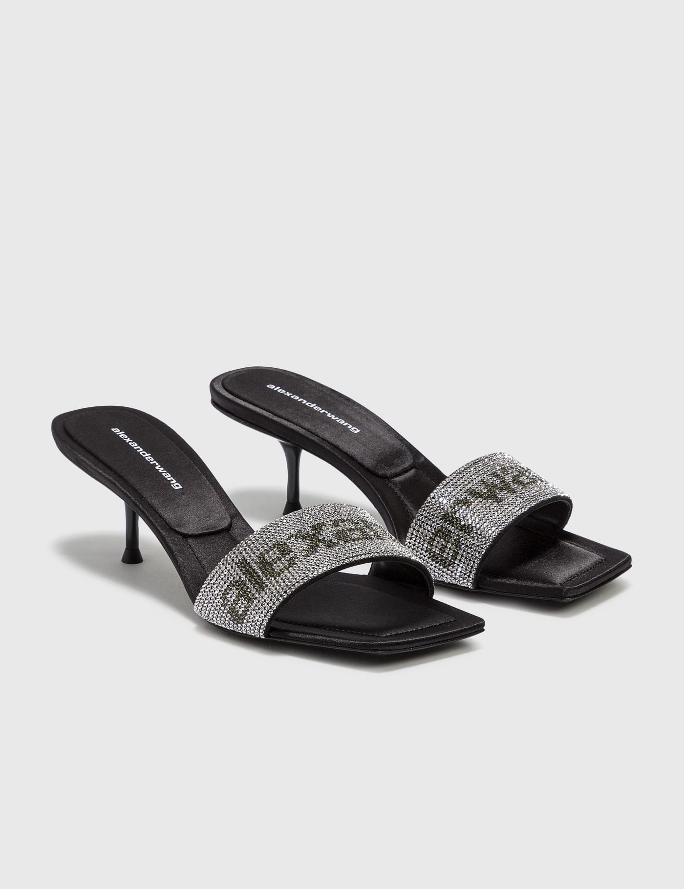Alexander Wang Jessie Crystal Slide Sandal