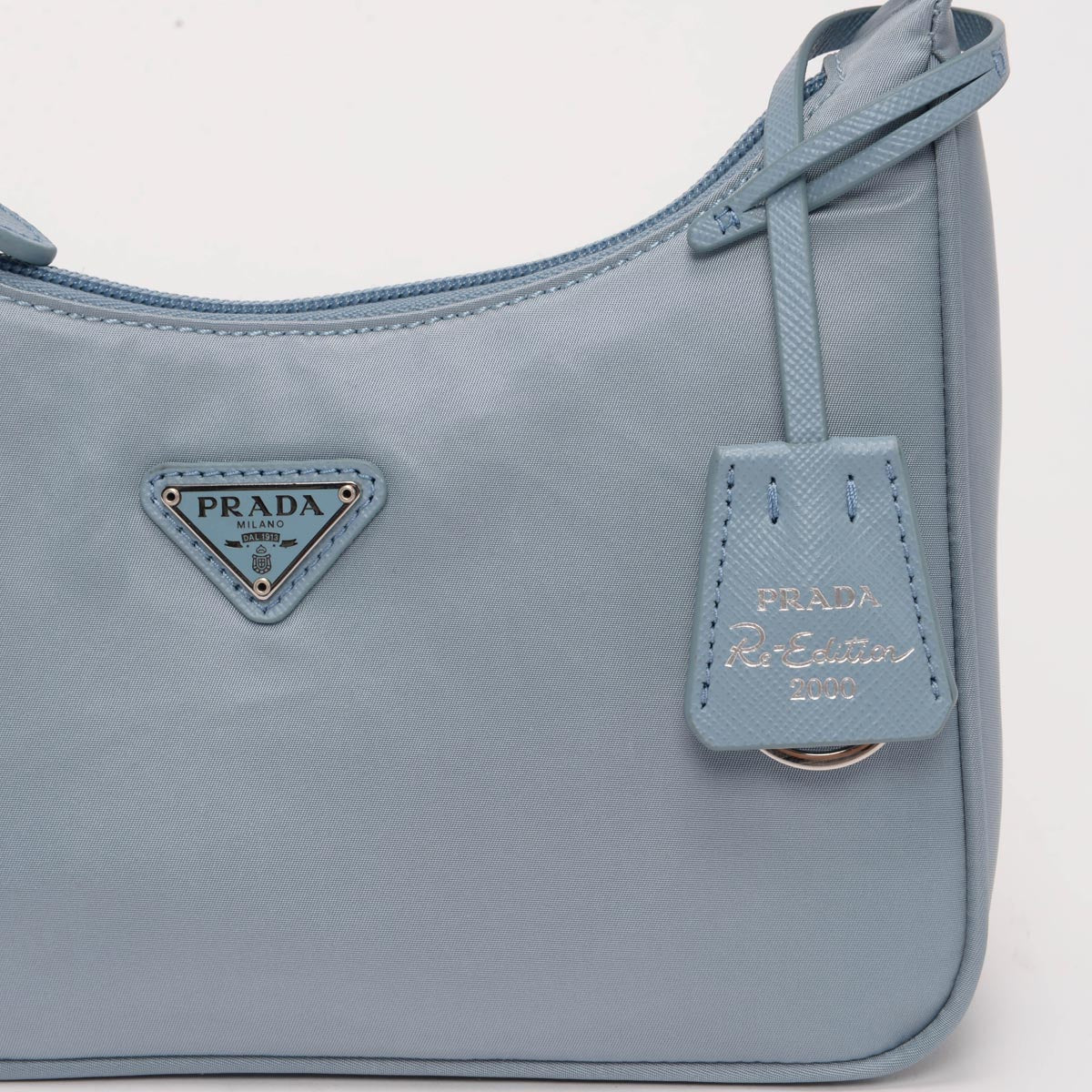 Prada Celeste Re-Nylon Re-Edition 2000 Mini Bag