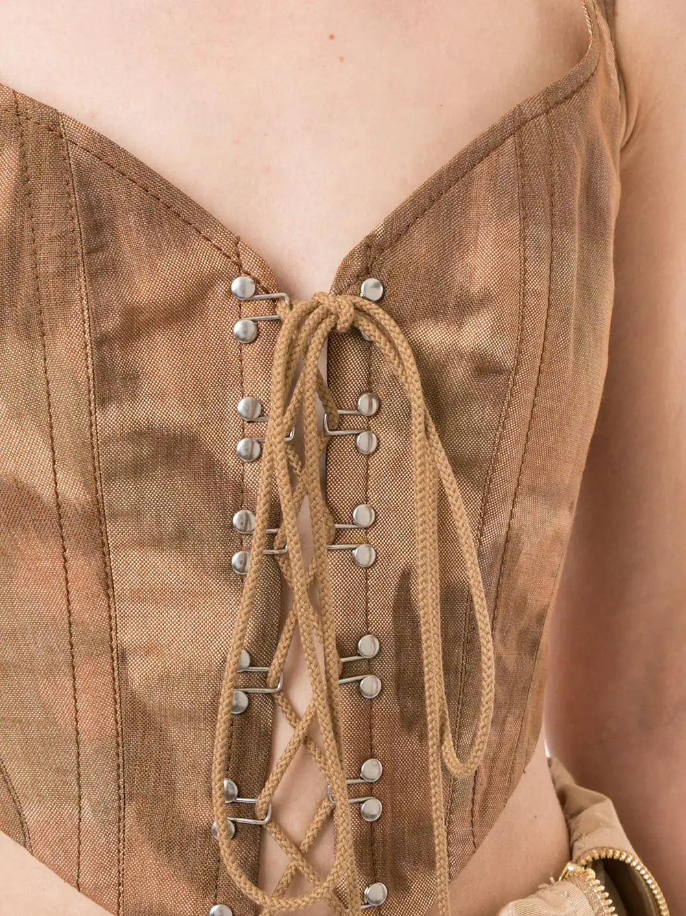 Dion Lee Ikat Camo Corset