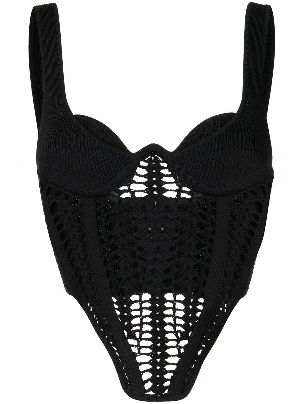 Dion Lee Crochet Corset