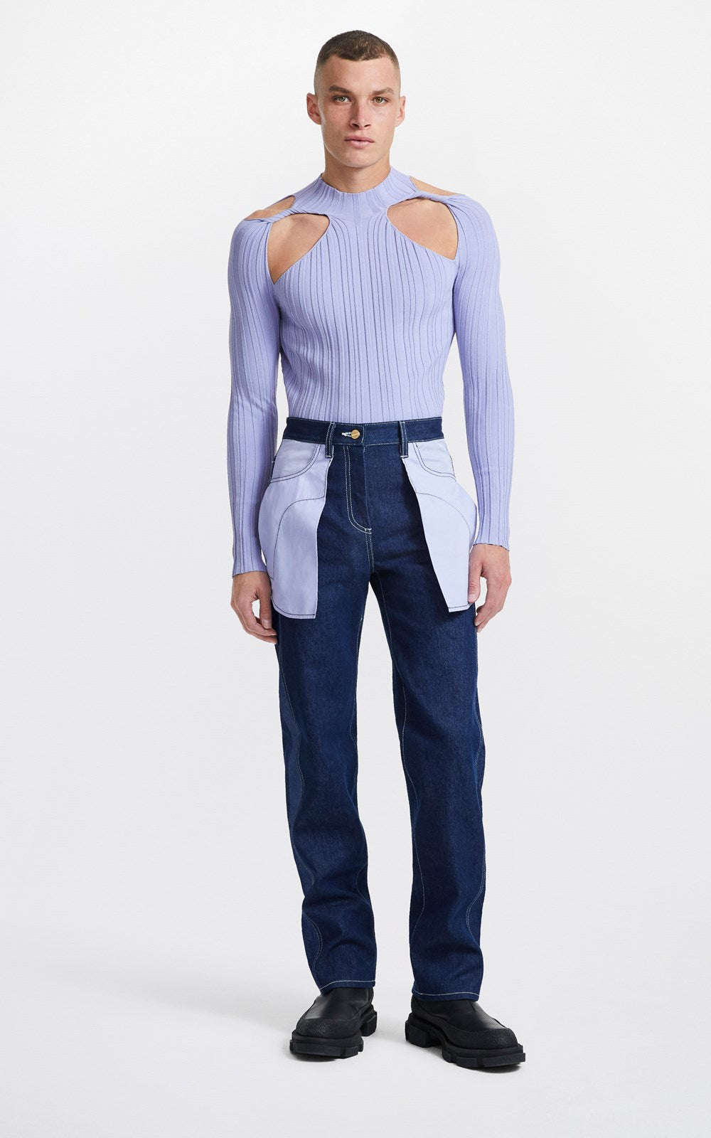 Dion Lee Collarbone Skivvy Top