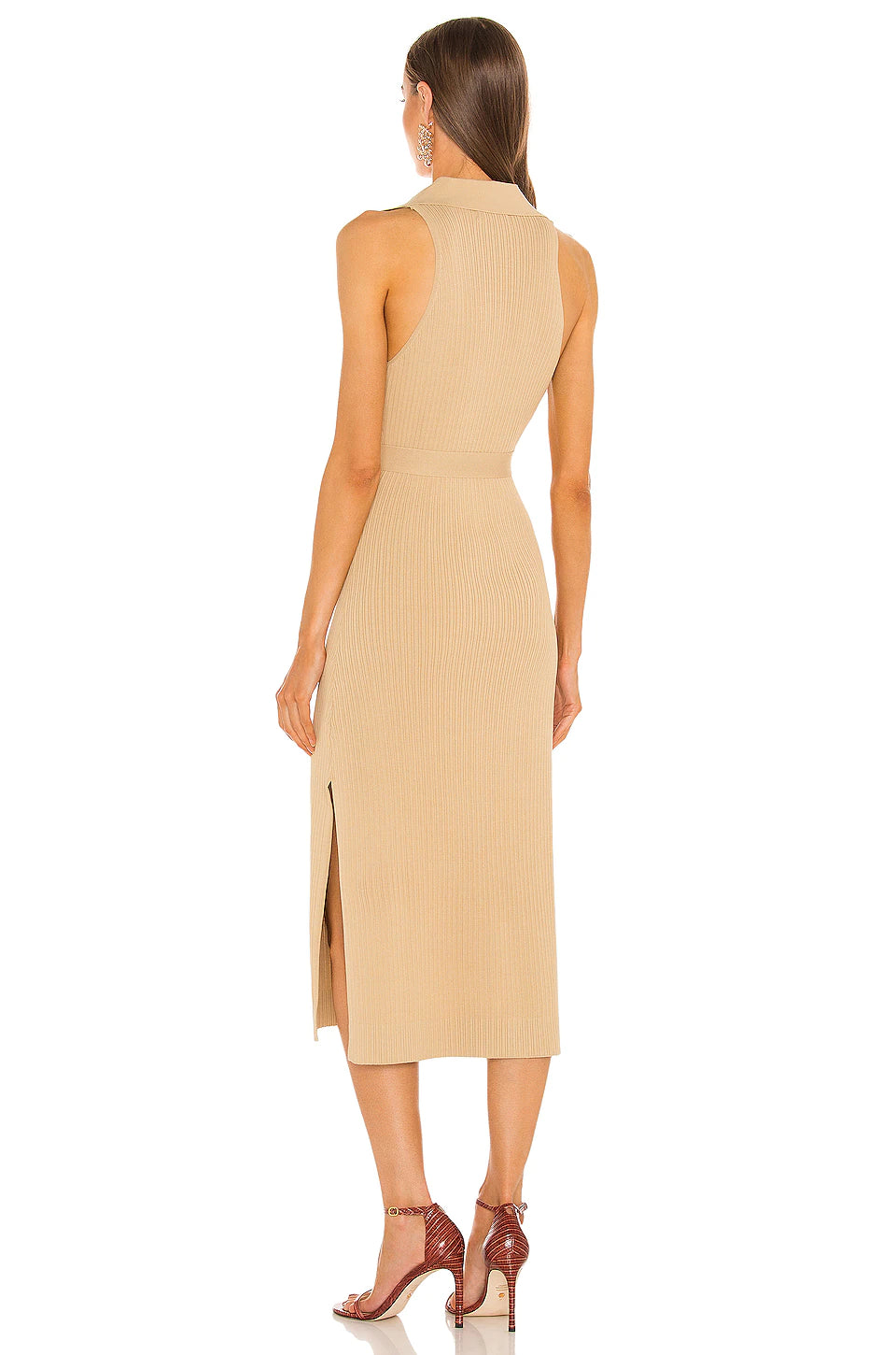 Nicholas Giuliana Midi Dress in Shell