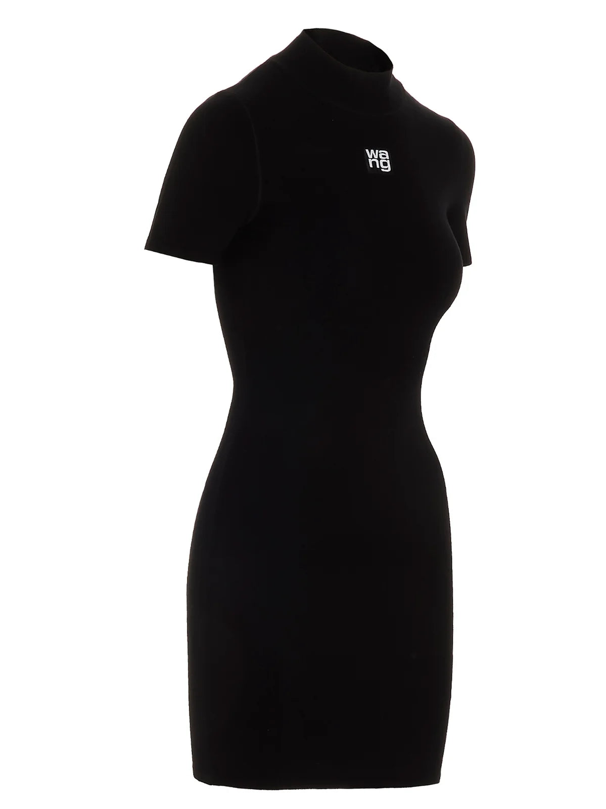 Alexander Wang Logo Print Bodycon Dress